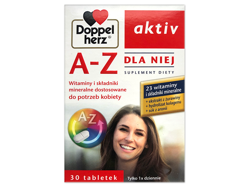 Doppelherz aktiv A-Z Dla Niej, tabletki