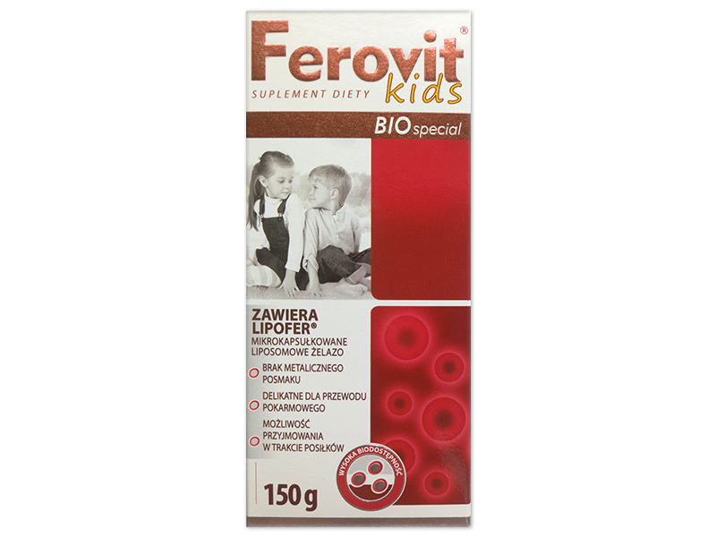 Ferovit Bio Special Kids, płyn