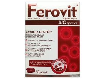 Zdjęcie produktu Ferovit Bio Special, kapsułki