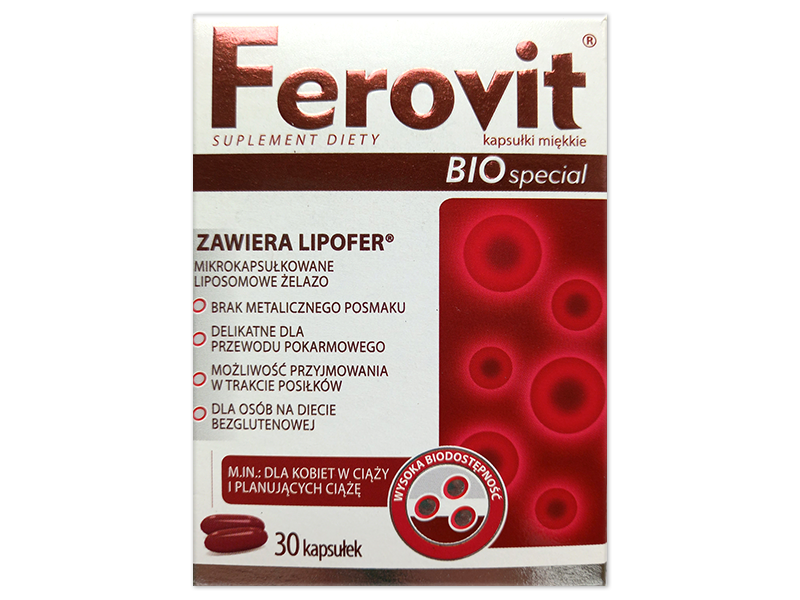 Ferovit Bio Special, kapsułki