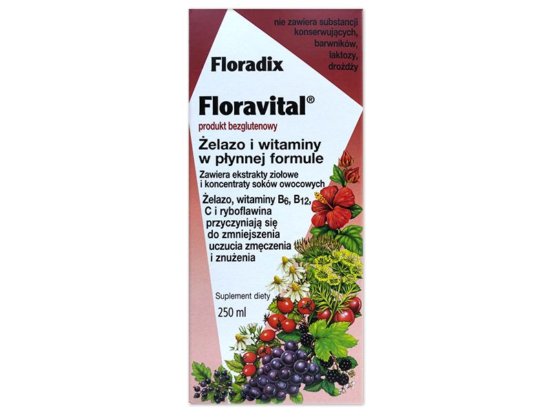 Floradix Floravital, płyn doustny