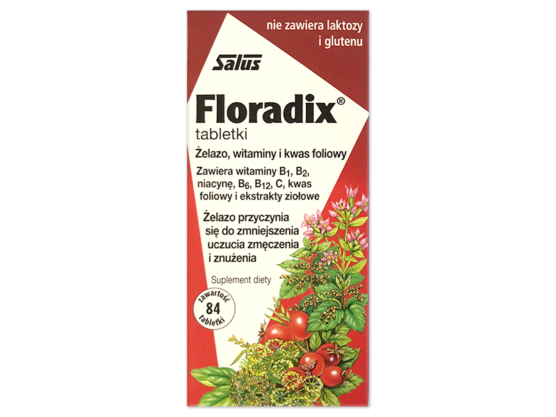 Floradix, tabletki