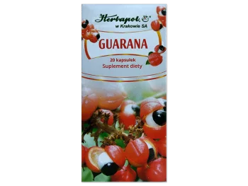 Zdjęcie produktu Guarana, kapsułki, 270 mg/Herbapol