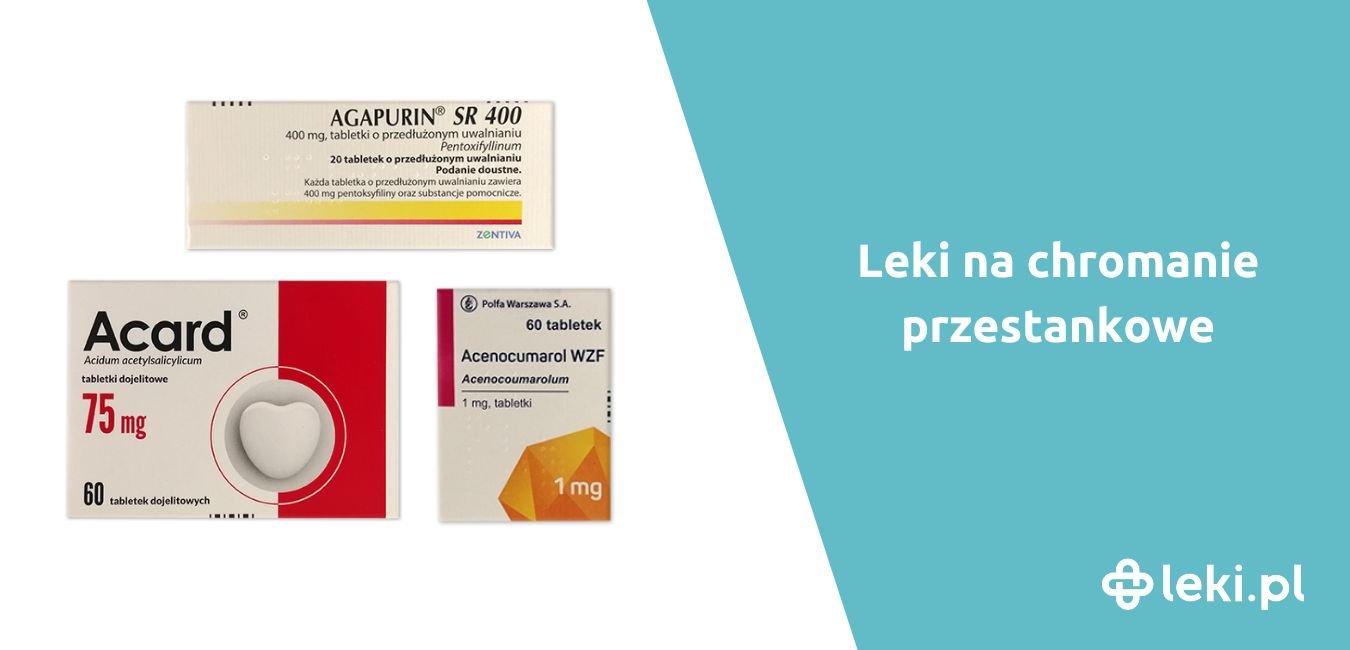 Leki na chromanie przestankowe – co może Ci pomóc?