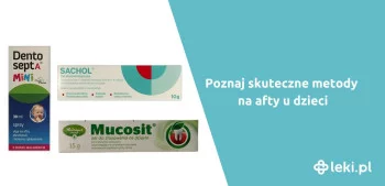 Ilustracja poradnika Poznaj skuteczny lek na afty dla dzieci