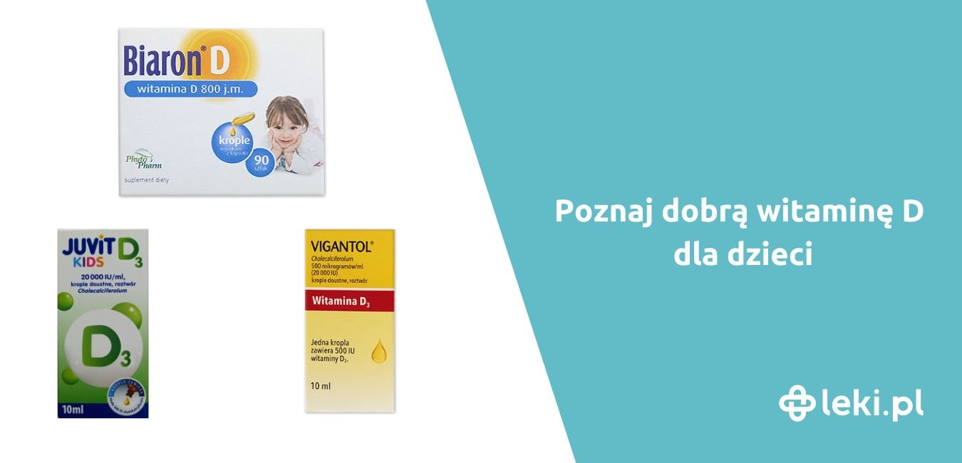 Witamina D dla dzieci – jaka najlepsza?