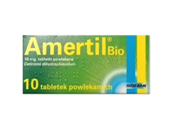 Zdjęcie produktu Amertil Bio, tabletki powlekane, 10 mg