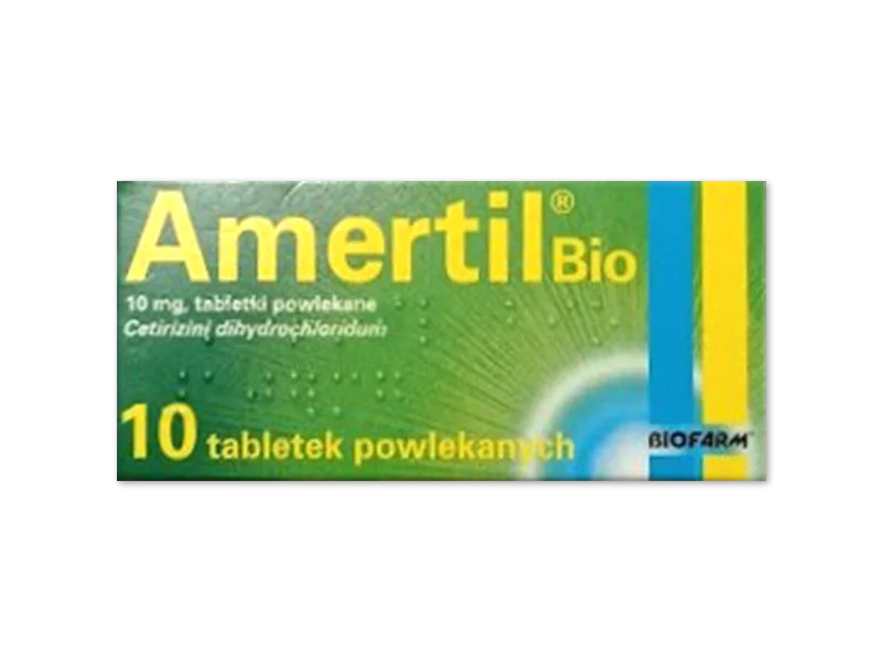 Zdjęcie Amertil Bio, tabletki powlekane, 10 mg