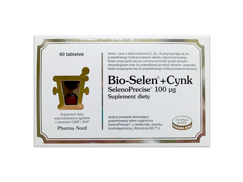 Bio-Selen + Cynk, tabletki