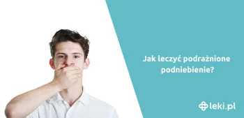 Ilustracja poradnika Podrażnione podniebienie – jak leczyć?