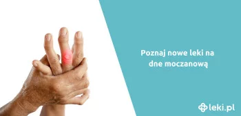 Ilustracja poradnika Poznaj nowe leki na dne moczanową