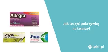 Ilustracja poradnika Jak leczyć pokrzywkę na twarzy?