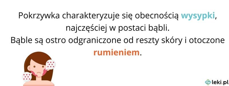 Jak wygląda pokrzywka na twarzy?