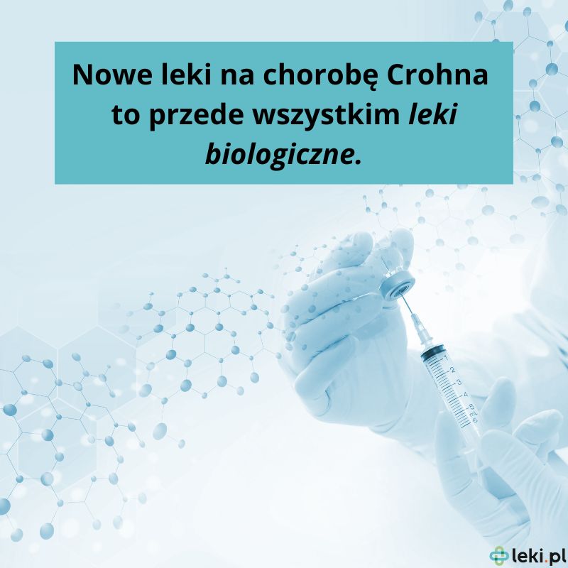 Jakie są nowe leki na chorobę Crohna? 