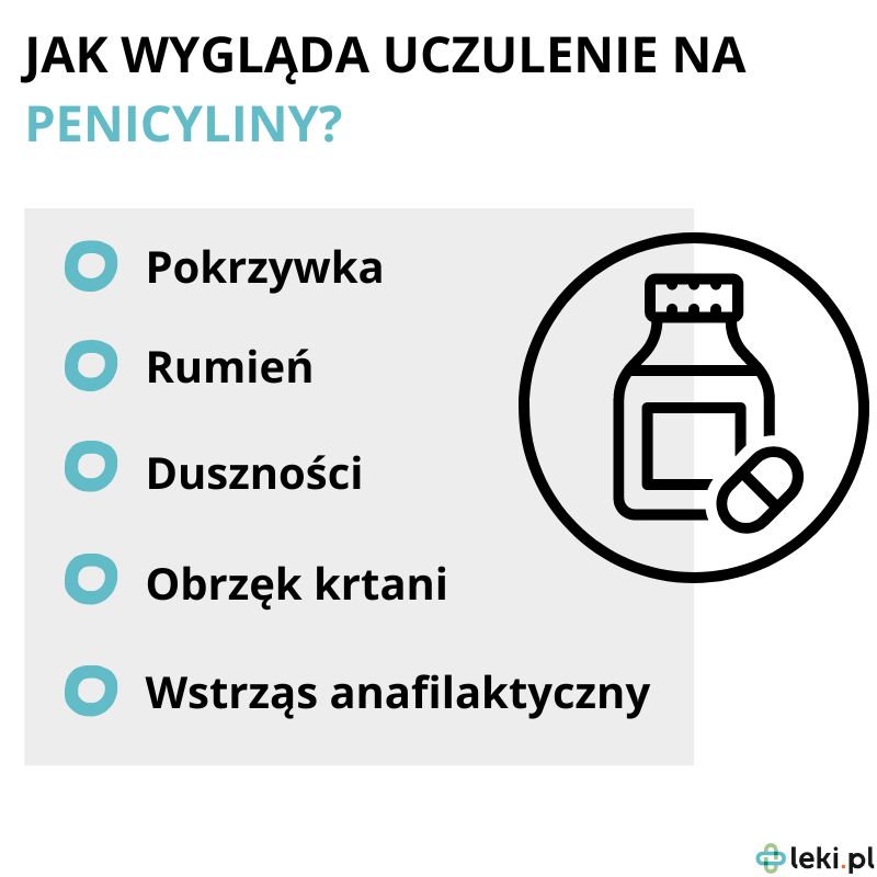 Jakie są objawy uczulenia na penicyliny?