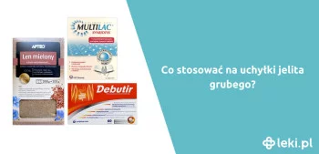 Ilustracja poradnika Jakie są leki na uchyłki jelita grubego?