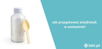 Ilustracja poradnika Jak przygotować antybiotyk w zawiesinie?