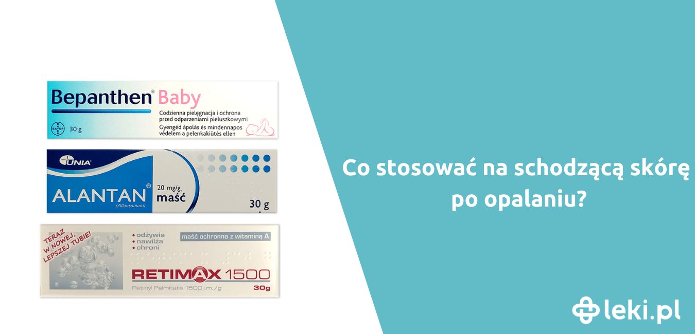 Co zrobić ze schodzącą skórą po opalaniu?