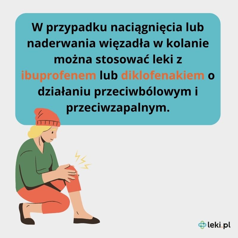 Jak leczyć naderwane lub naciągnięte więzadło w kolanie? 