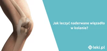 Ilustracja poradnika Jak leczyć naciągnięte więzadła w kolanie?