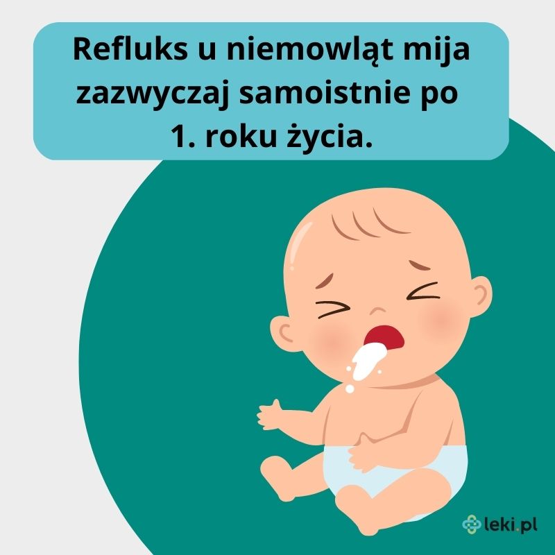 Kiedy mija refluks u niemowląt?