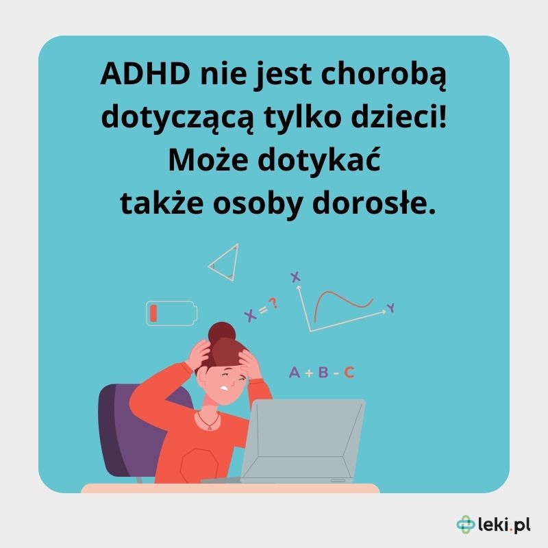 ADHD u dzieci i dorosłych.