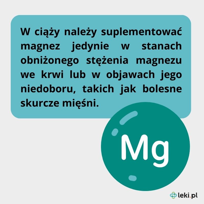 Kiedy należy brać magnez w ciąży?