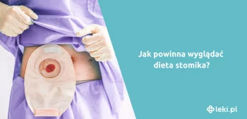 Ilustracja poradnika Jak powinna wyglądać dieta stomika?