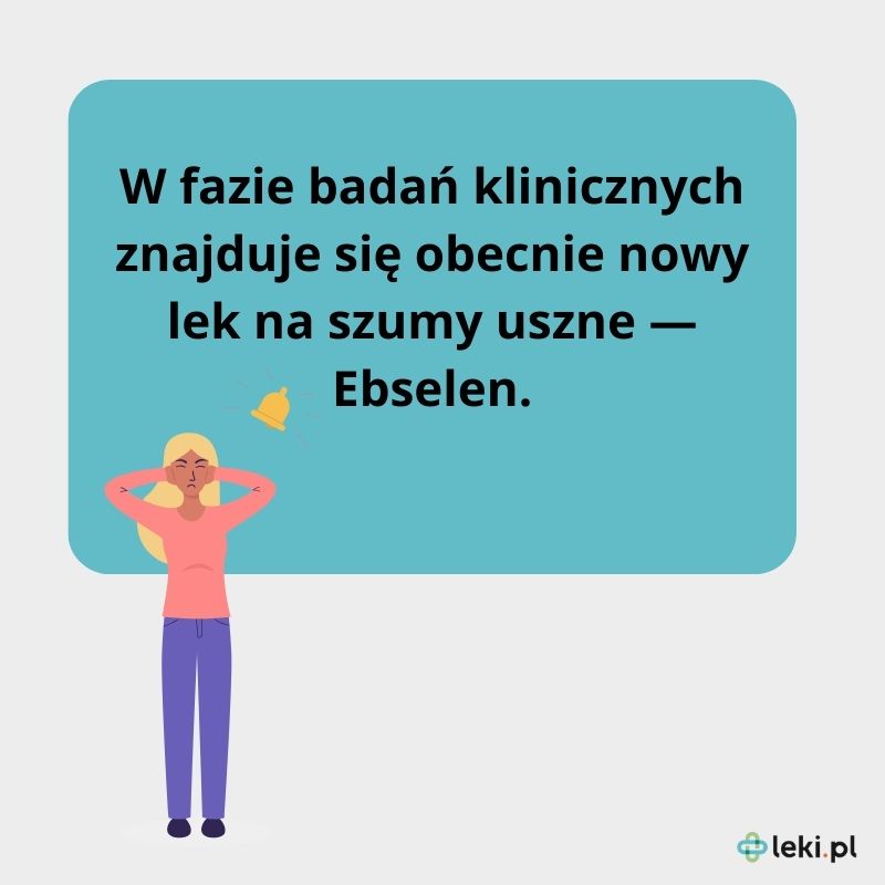 Nowy lek na szumy uszne.