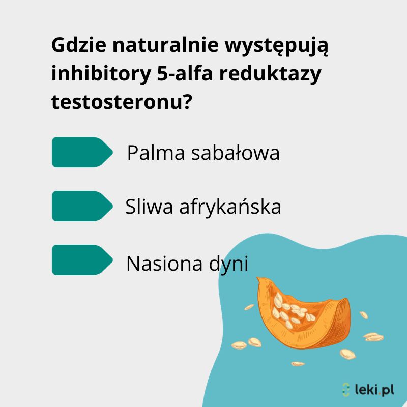 Naturalne Inhibitory 5-α reduktazy.